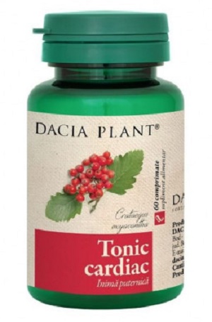 Tonic cardiac, 60 comprimate, Dacia Plant