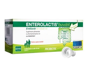 Enterolactis buvabil 10 ml, 12 flacoane, Sofar