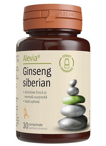 Ginseng siberian X 30 comprimate, Alevia