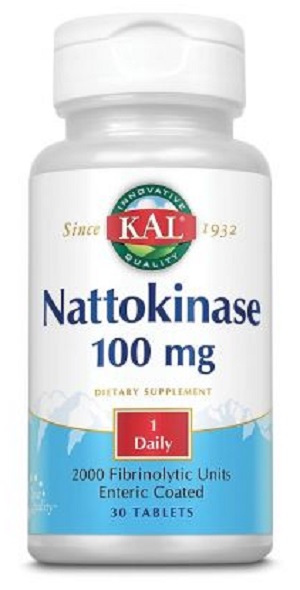 Nattokinase Kal, 100 mg, 30 tablete, Secom