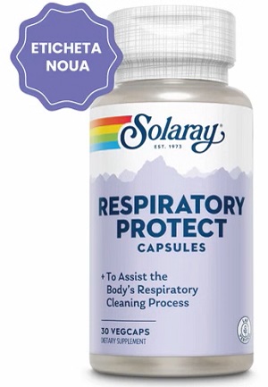 Respiratory Protect Capsules Solaray, 30 capsule, Secom