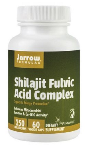 Shilajit Fulvic Acid Complex 250mg Jarrow Formulas, 60 capsule, Secom
