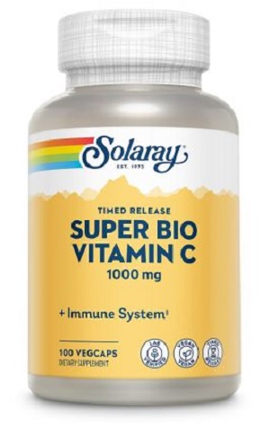 Super Bio Vitamina C Solaray, 100 capsule, Secom