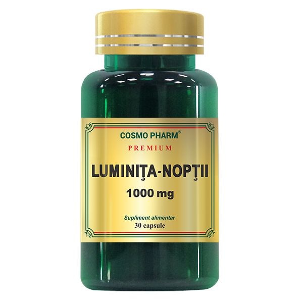 Premium Luminita noptii 1000mg, 30 capsule, Cosmopharm