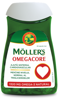 MÖLLER’S Omegacore, 60 capsule moi, Orkla Health